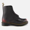 Dr. Martens Women's 1460 Pascal Front Zip Arcadia Leather 8-Eye Boots - Cherry Red - Image 1
