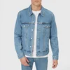 Calvin Klein Jeans Men's Modern Classic Trucker Jacket - Lyon Blue with Patch - Image 1