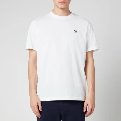 PS Paul Smith Men's Zebra Logo Regular Fit T-Shirt - White