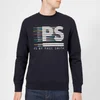 PS Paul Smith Men's Regular Fit Stripe Logo Sweatshirt - Dark Navy - Image 1