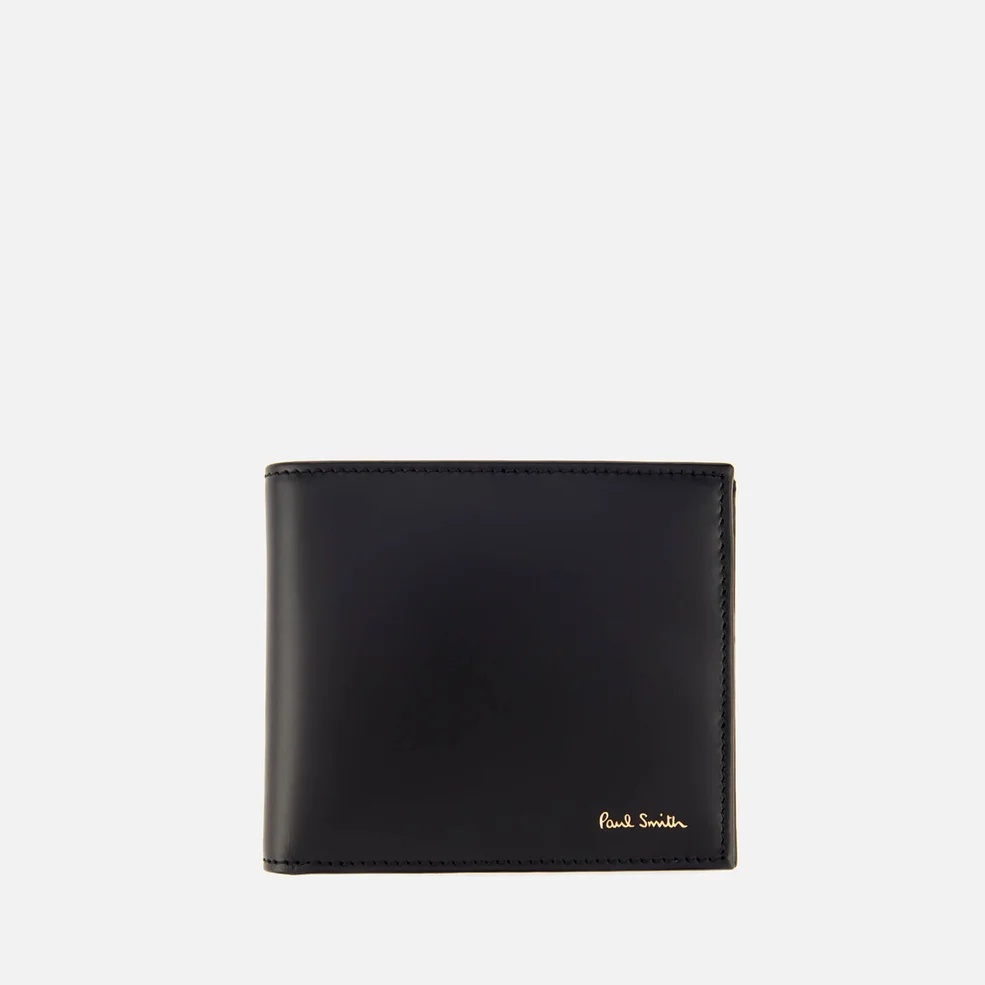 Paul Smith Men's Stripe Billfold Wallet - Black Image 1