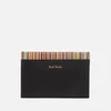 Paul Smith Men's Stripe Credit Card Case - Black - Image 1