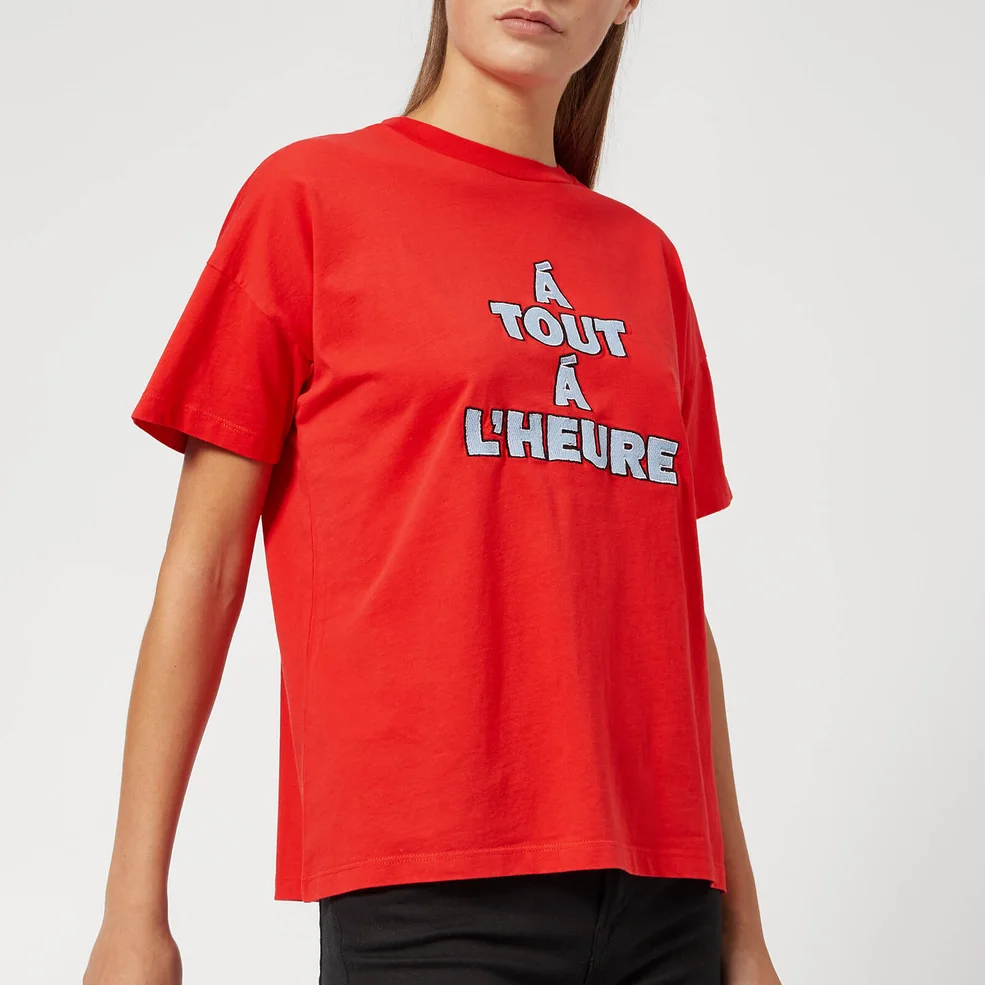 Gestuz Women's Marge T-Shirt - Valliant Poppy Image 1