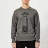 Versus Versace Men's Safety Pin Logo Sweatshirt - Grey Melange - Image 1