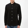 Edwin Men's Babycord Standard Long Sleeve Shirt - Black - Image 1