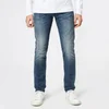 Edwin Men's ED-85 Slim Tapered Drop Crotch Red Listed Selvage Denim Jeans - Mission Wash - Image 1