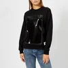 Calvin Klein Jeans Women's Vinyl Geo Shape Sweatshirt - CK Black - Image 1