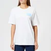 Calvin Klein Jeans Women's Geo Shape Boyfriend Fit T-Shirt - Bright White - Image 1