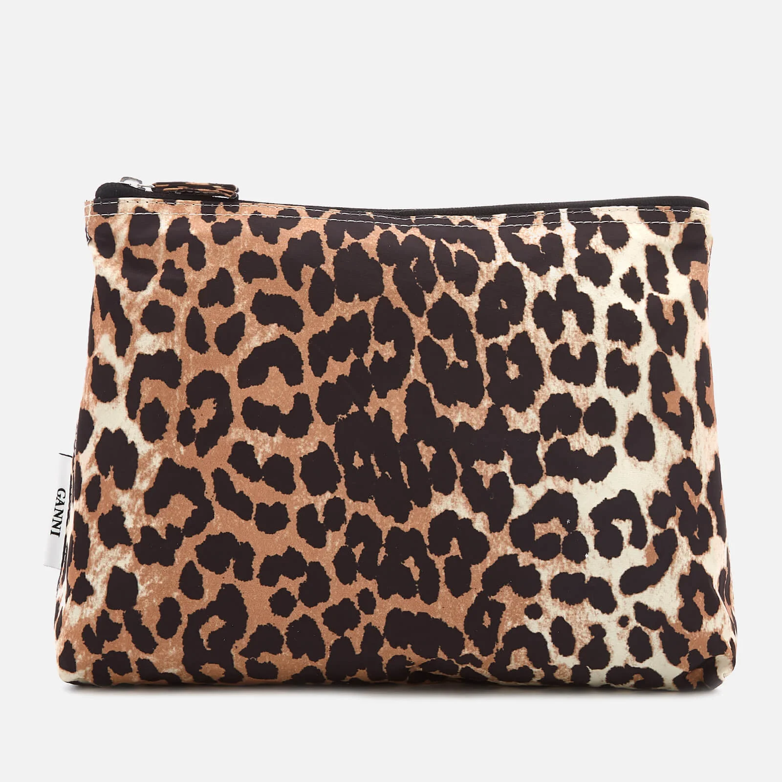 Ganni Women's Fairmont Make Up Bag - Leopard Image 1