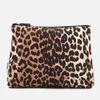 Ganni Women's Fairmont Make Up Bag - Leopard - Image 1