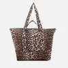 Ganni Women's Fairmont Tote Bag - Leopard - Image 1