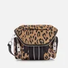 Alexander Wang Women's Micro Marti Leopard Print Suede Shoulder Bag - Leopard - Image 1