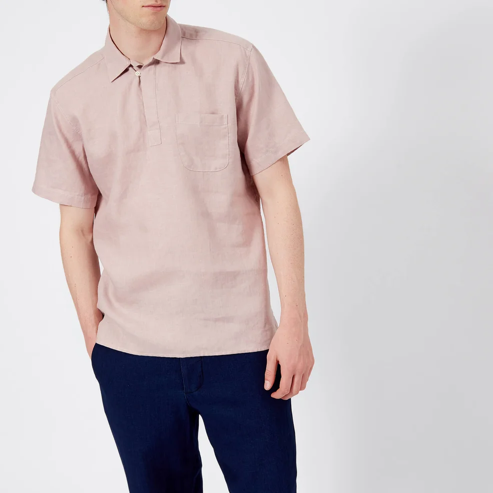 Oliver Spencer Men's Yarmouth Shirt - Linton Pink Image 1
