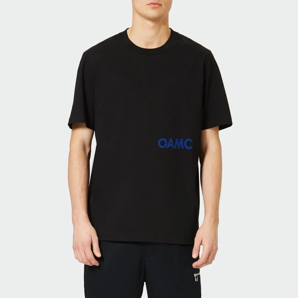 OAMC Men's Chapeau T-Shirt - Black Image 1