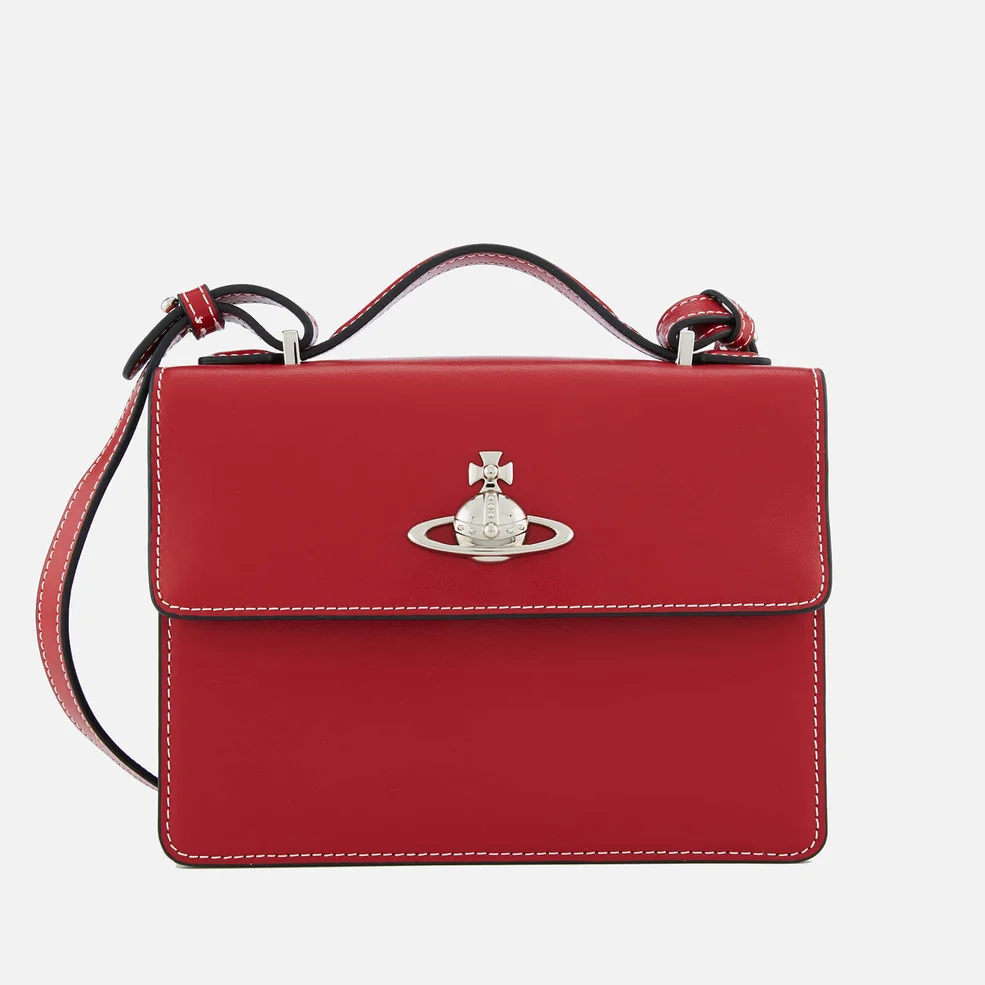 Vivienne Westwood Women's Matilda Medium Shoulder Bag - Red Image 1