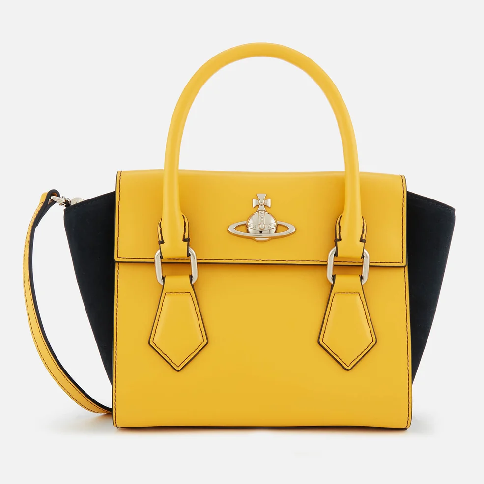Vivienne Westwood Women's Matilda Small Handbag - Yellow Image 1