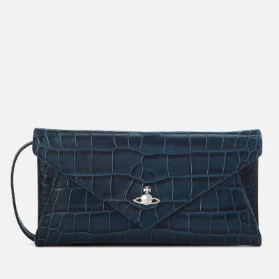 Vivienne Westwood Women's Lisa Envelope Clutch Bag - Blue