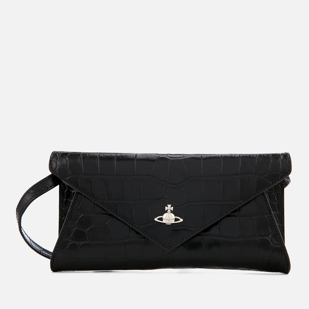 Vivienne Westwood Women's Lisa Envelope Clutch Bag - Black Image 1