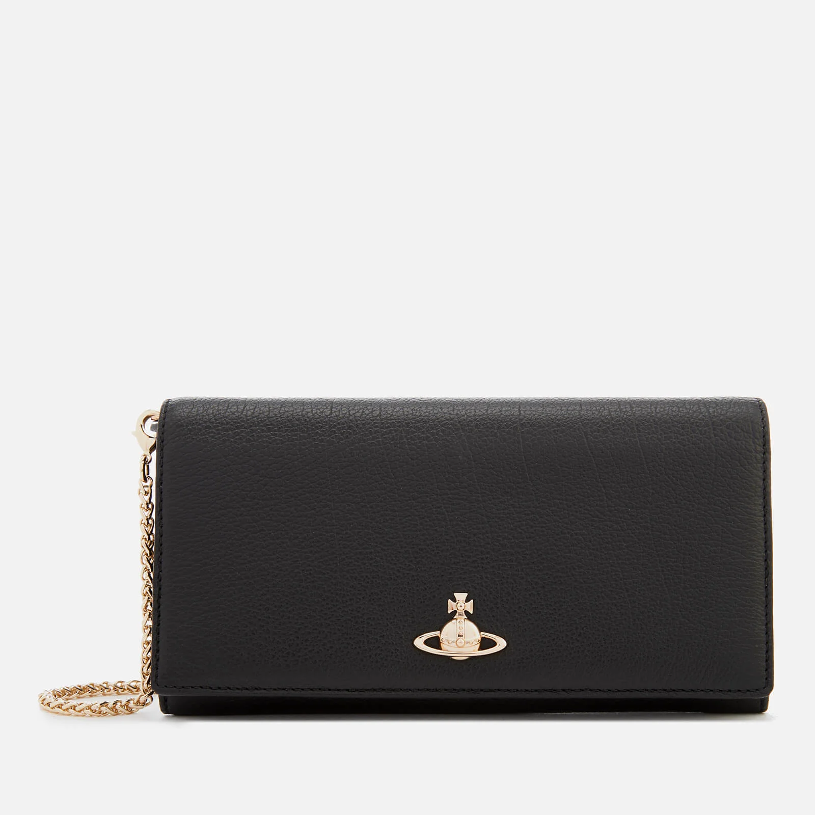 Vivienne Westwood Women's Balmoral Long Wallet with Chain - Black Image 1