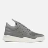 Filling Pieces Gradient Perforated Leather Low Top Trainers - Light Grey - Image 1