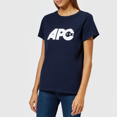 A.P.C. Women's Sheena T-Shirt - Dark Navy