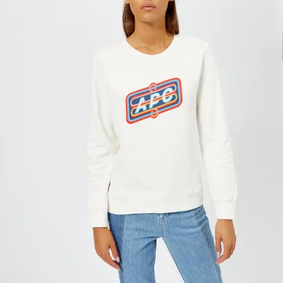 A.P.C. Women's Norman Sweatshirt - White