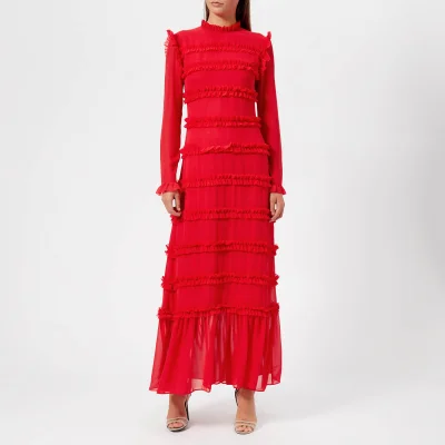 Rejina Pyo Women's Hadley Long Dress - Chiffon Red
