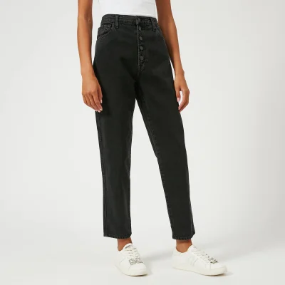 J Brand Women's Heather Button Fly Jeans - Overthrow