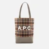 A.P.C. Women's Axelle Shopper Bag - Grey - Image 1
