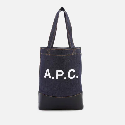 A.P.C. Women's Axelle Shopper Bag - Dark Navy