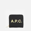 A.P.C. Women's Morgane Compact Wallet - Black - Image 1