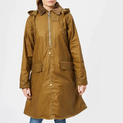Barbour Heritage Women's Margaret Howell Wax Poncho - Sand