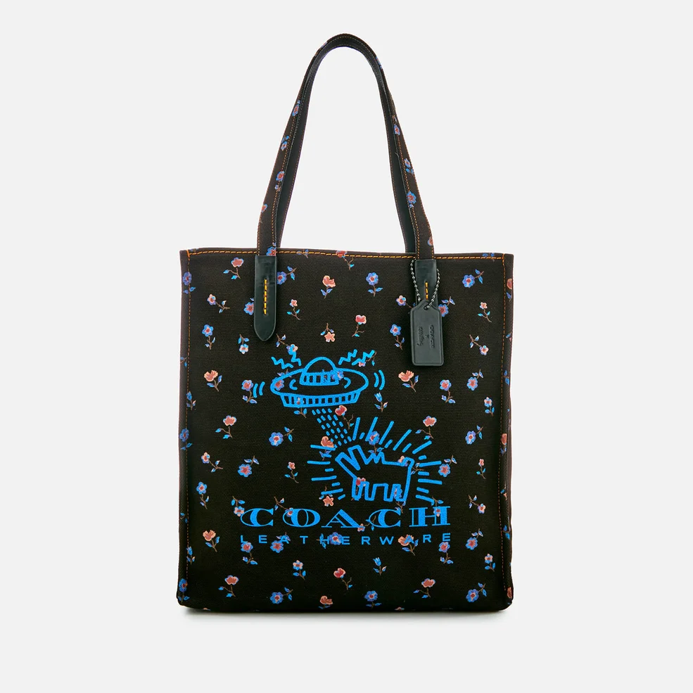 Coach Women's X Keith Haring Tote Bag - Black Image 1