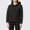 Emporio Armani Women's Hooded Jumper with Logo on The Hood - Black - Image 1