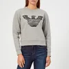 Emporio Armani Women's Eagle Sweatshirt - Grey - Image 1
