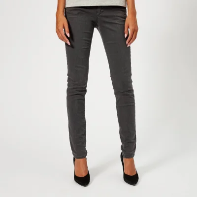Emporio Armani Women's J28 Mid Rise Jeans - Grey