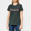 Maison Kitsuné Women's Parisienne T-Shirt - Dark Green - Image 1