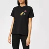 Maison Kitsuné Women's Astronaut Patch T-Shirt - Black - Image 1