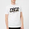 Dsquared2 Men's Long Fit Logo T-Shirt - White - Image 1
