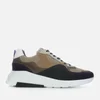 Android Homme Men's Malibu Runner Leather/Suede Runner Style Trainers - Navy/Stone - Image 1