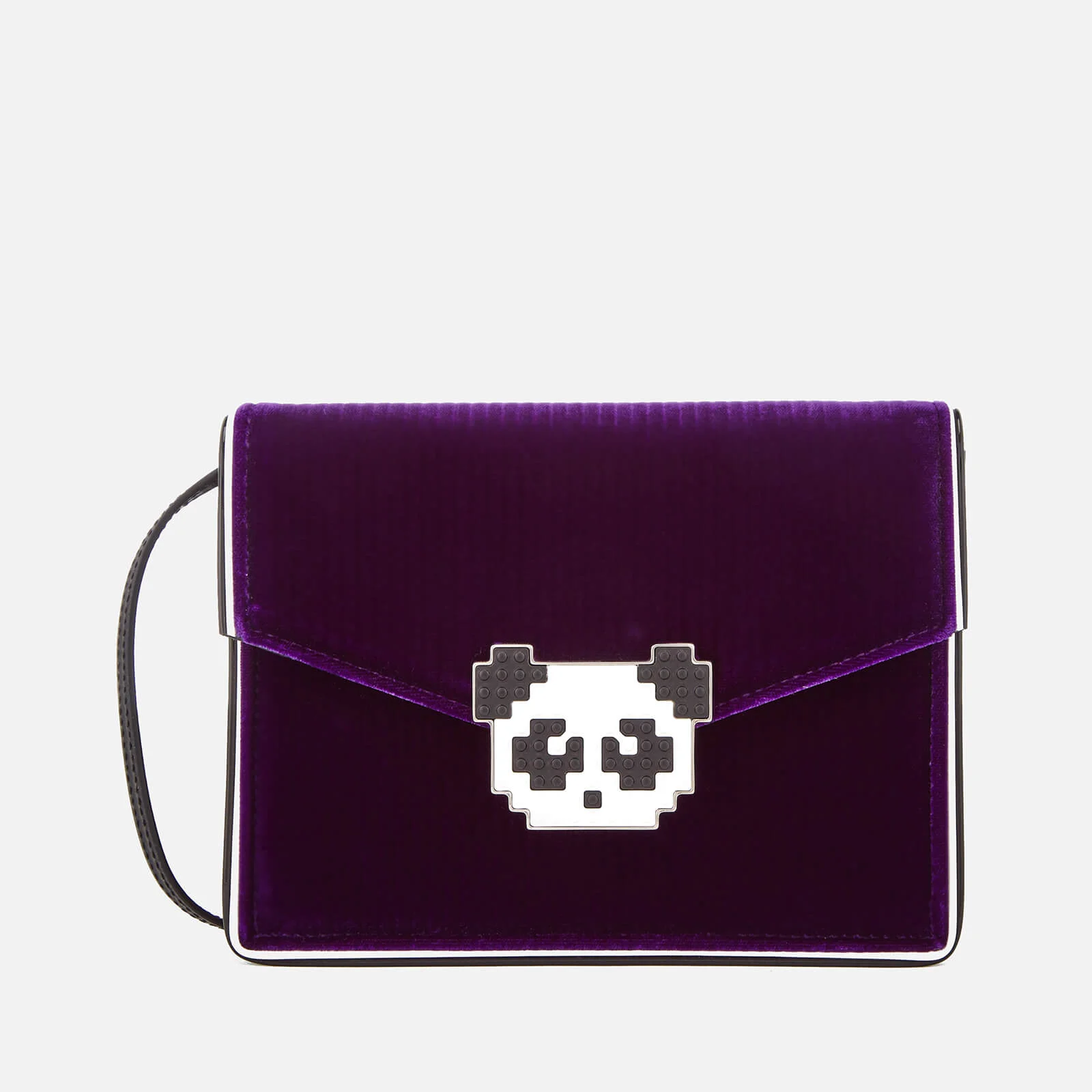 Les Petits Joueurs Women's Lulu Panda Bag - Purple Image 1