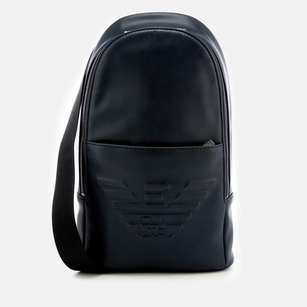 Emporio Armani Men's Backpack - Blu Navy Image 1
