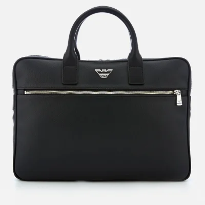 Emporio Armani Men's Briefcase - Black