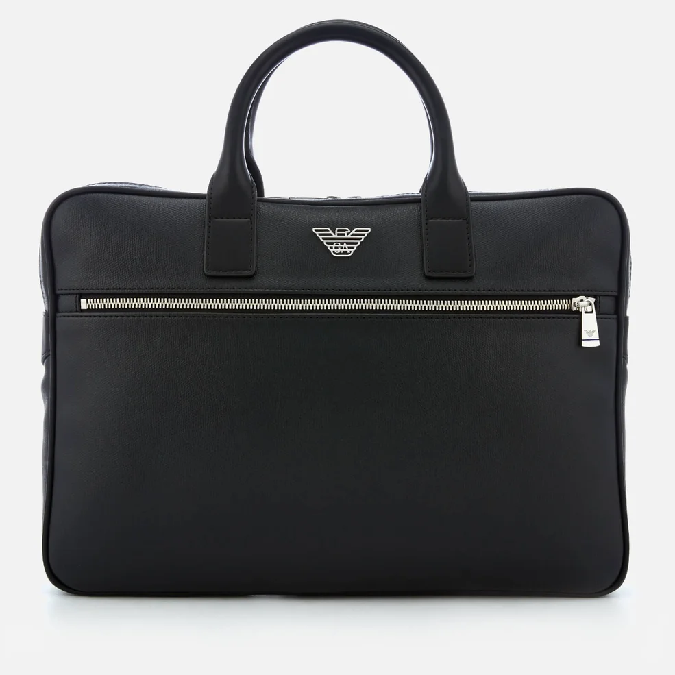 Emporio Armani Men's Briefcase - Black Image 1