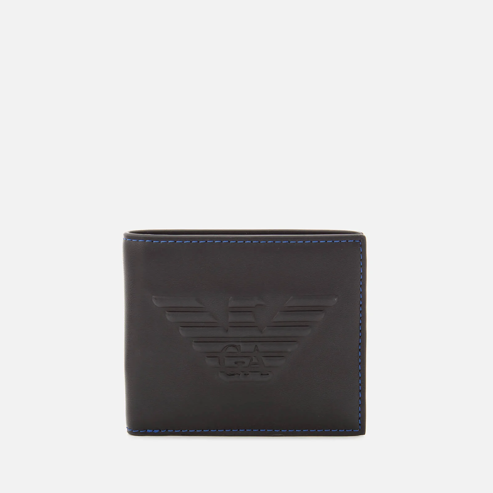 Emporio Armani Men's Small Bi-Fold Wallet - Black Image 1
