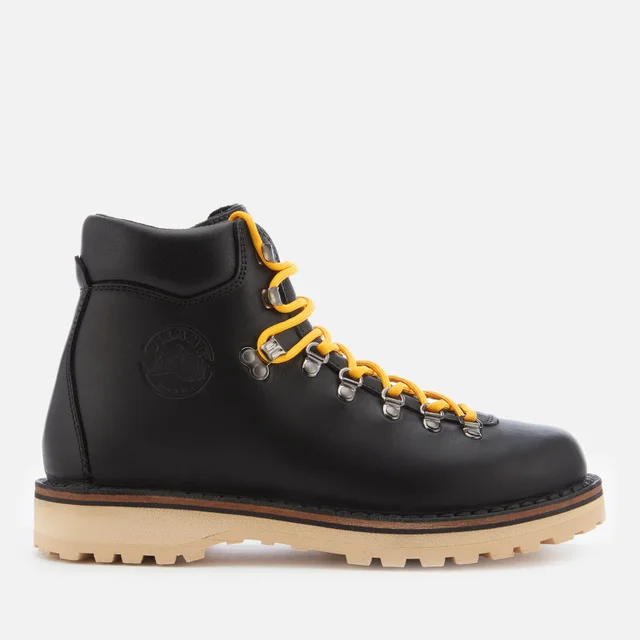 Diemme Men's Roccia Vet Full Grain Leather Lace Up Boots - Black