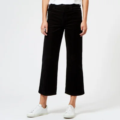 J Brand Women's Joan High Rise Crop Jeans - Black
