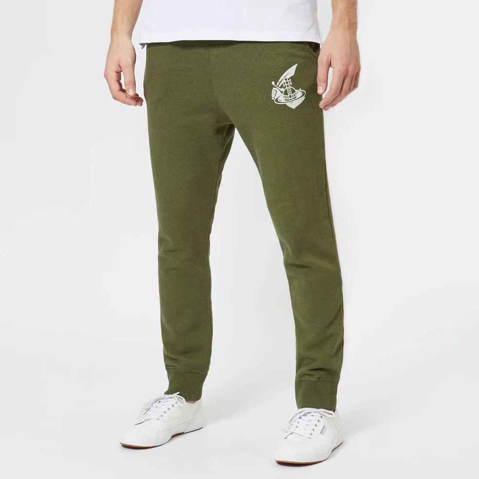 Vivienne Westwood Anglomania Men's Classic Tracksuit Bottoms - Green Image 1