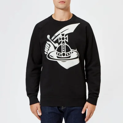 Vivienne Westwood Anglomania Men's Classic Logo Sweatshirt - Black