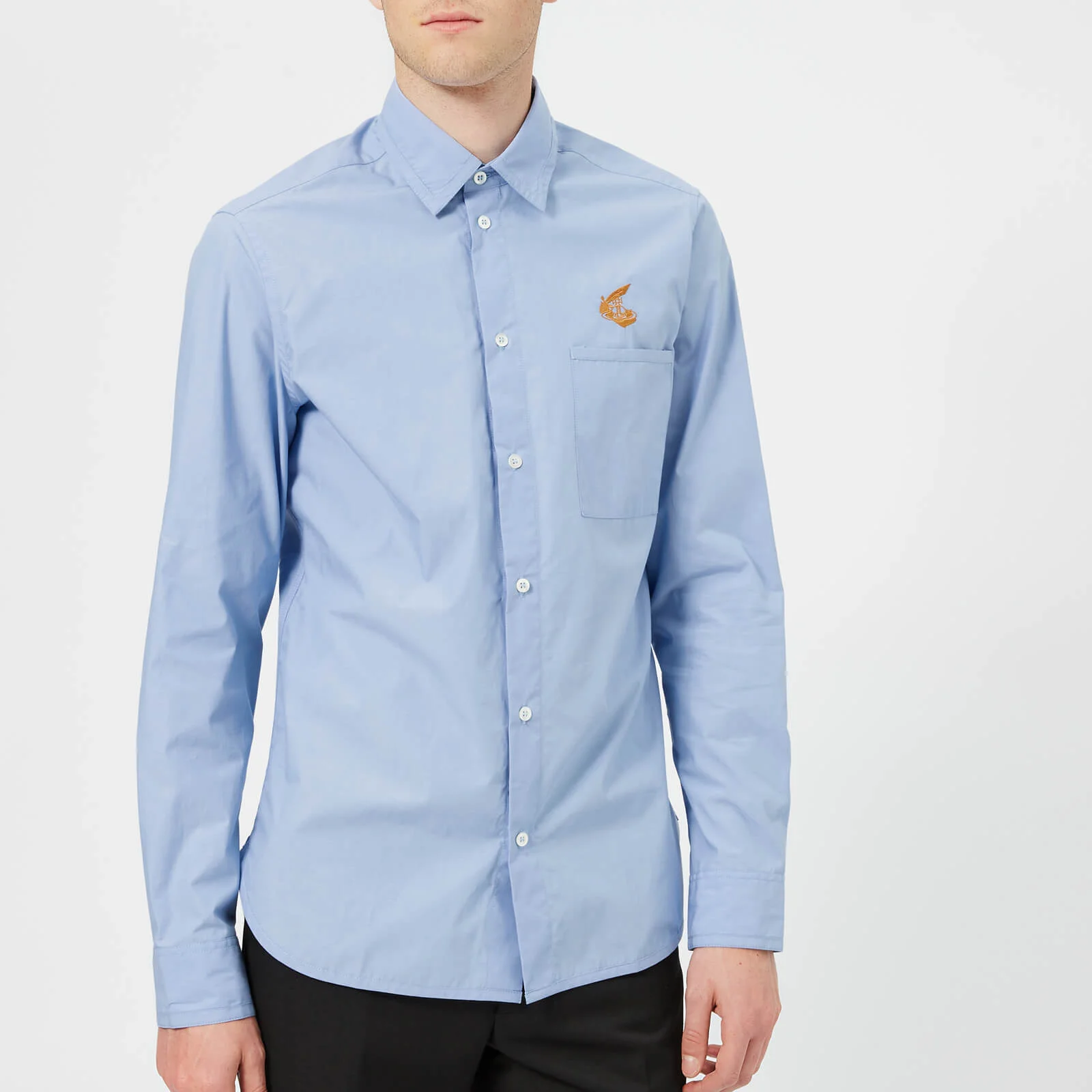 Vivienne Westwood Anglomania Men's Classic Shirt - Blue Image 1